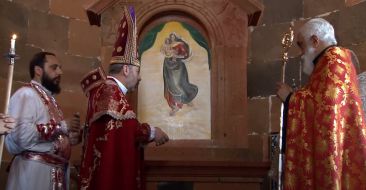 Re-consecration of the Holy Mother of God Church in Kotayk Diocese