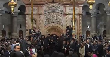 The Re-opening of Christ’s Tomb