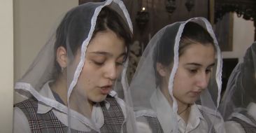 Pupils Read “I Confess with Faith” prayer by St. Nerses Shnorhali