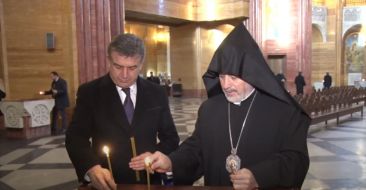 Visit to the Holy Transfiguration Armenian Church in Moscow