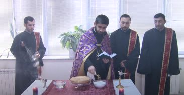 Blessing of The Water Service in the Izmirlyan Medical Center