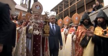 Re-Consecration of the St. Gevorg Cathedral of Tbilisi