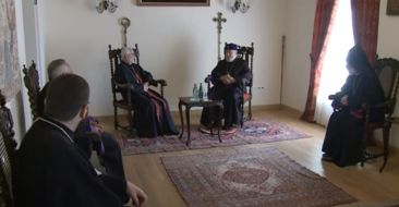 Catholicos of All Armenians received the Patriarch of the Armenian Catholic Church