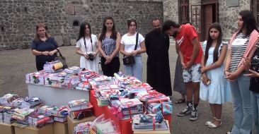 The Gugark Diocese sent off the students to school with gifts