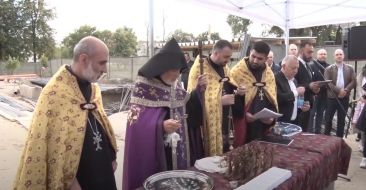 The first Armenian church is being built in Belarus