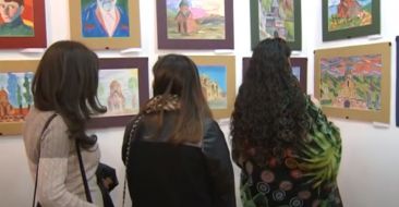 Exhibition at the Arabkir Youth Center