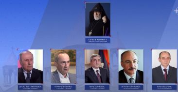 The former presidents of Armenia and Artsakh met at the invitation of the Catholicos of All Armenian