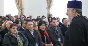 Catholicos of All Armenians Met with the Employees of the Mother See