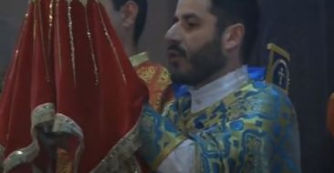 Candelight Divine Liturgy at the St. Sarkis Cathedral in Yerevan