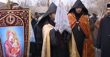 Feast- Day of St. Sarkis in the St. Sarkis Monastery of Ushi village