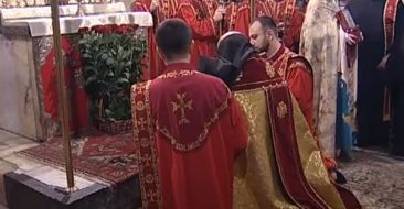 1st Divine Liturgy of the New Year Celebeated in Mother Cathedral