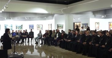 Feast of the Holy Translators in the Armenian church complex in Moscow