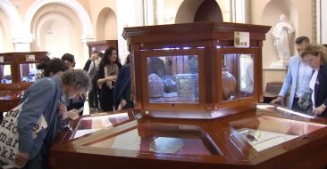 The new exhibition at the Matenadaran is about restored exhibits