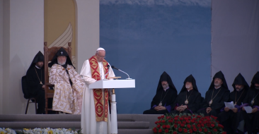 Ecumenical Service and Peace Prayer in the Republic Square of Yerevan