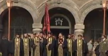 Blessing of the Army Chaplaincy Banner