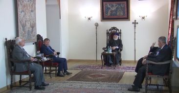 His Holiness Karekin II Receives Ex-deputy PM of Iraqi Kurdistan