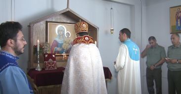 Sunday Liturgy in the Muratsan Military Hospital