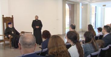 Meetings with the Catholicos of All Armenians