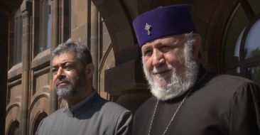 Catholicos of All Armenians Met Schoolchildren of the Sunday School of the Diocese of Armavir