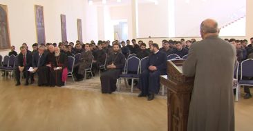 Lecture at the Gevorkian Theological Seminary