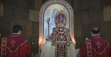 Bishop Daniel Fntigyan celebrated "Divine Liturgy of Oath"