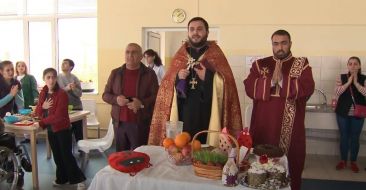 Home Blessing Service at the Nor Kharberd Orphanage