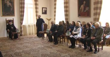 Catholicos of All Armenians Received Members of the AGBU Buenos Aires Ladies Committee