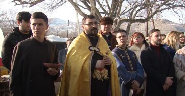 Feast of the Presentation of Our Lord Jesus Christ to the Temple in the Tegher Monastery