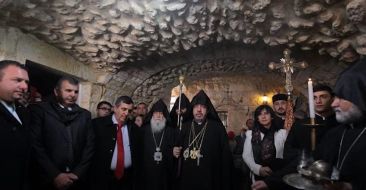 Holy Nativity Celebrated in Jerusalem