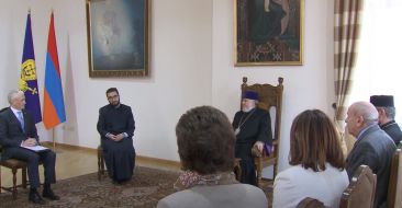 Catholicos of All Armenians Receives UN Resident Coordinator