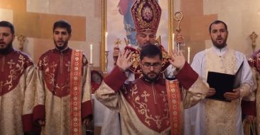 Ordination in the Artsakh Diocese
