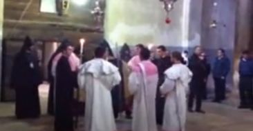 Divine Liturgy Celebrated in Bethlehem