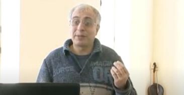 Archeologist Artak Gnouni Lectures at Gevorkyan Seminary