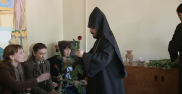 Feast of the Annunciation Observance at the Abovyan Correctional Facility