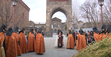 Palm Sunday in the Armenian Church-2016