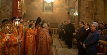 Candlelight Divine Liturgy at St. Sarkis Church of Yerevan