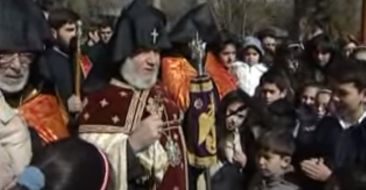 Palm Sunday in the Mother See of Holy Etchmiadzin - 2012