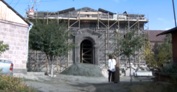 Consecration of the Church Cross in Gyumri-2014