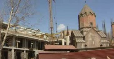 The Construction of St. Anna Church and Pontifical Residence in Yerevan