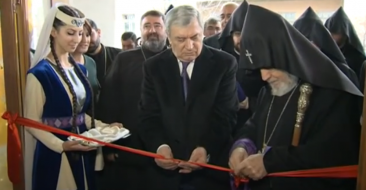 Armenian Church Youth Center Opens in Gyumri