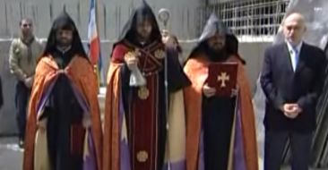 Blessing of the Foundations of AGBU Building in Yerevan