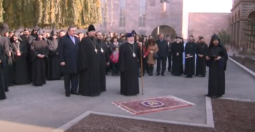 Cross-Stone Blessing Service