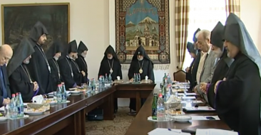 Supreme Spiritual Council Meeting in Mother See of Holy Etchmiadzin-2014