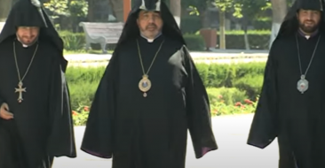 Armenian Patriarch of Jerusalem Arrives in the Mother See of Holy Etchmiadzin