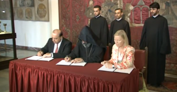 Memorandum of Understanding Signed in the Mother See of Holy Etchmiadzin