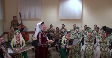 Tumanyan's poem "Anush" with Komitas' arrangement was performed in the Armenian Diocese of Georgia