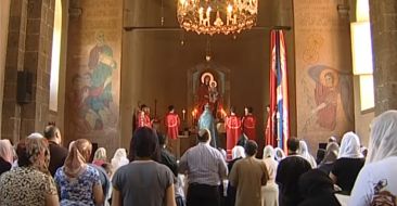 Holy Translators Day in the St. Mesrop Mashtots Church of Oshakan