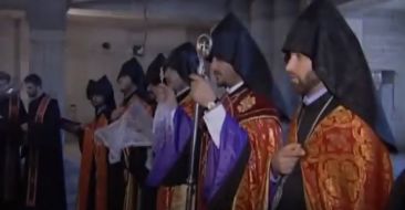 New Church Ground Blessing Ceremony in Arabkir, Yerevan