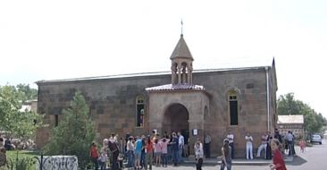 The Pilgrimage Day of St. Karapet Church in Village Akunq