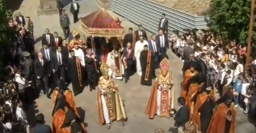 Easter Pontifical Divine Liturgy and Message of His Holiness Karekin II-2014